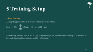 5 Training Setup
•
25
 