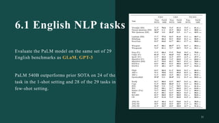 31
6.1 English NLP tasks
 