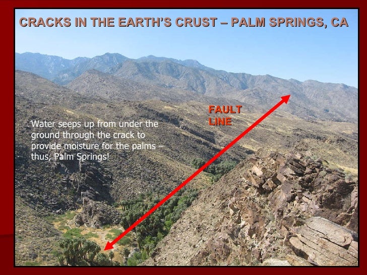 Palm Springs Fault Lines