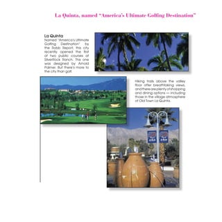 Palm Springs Brochure