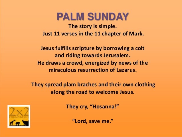 Palm Sunday: A Study in Art