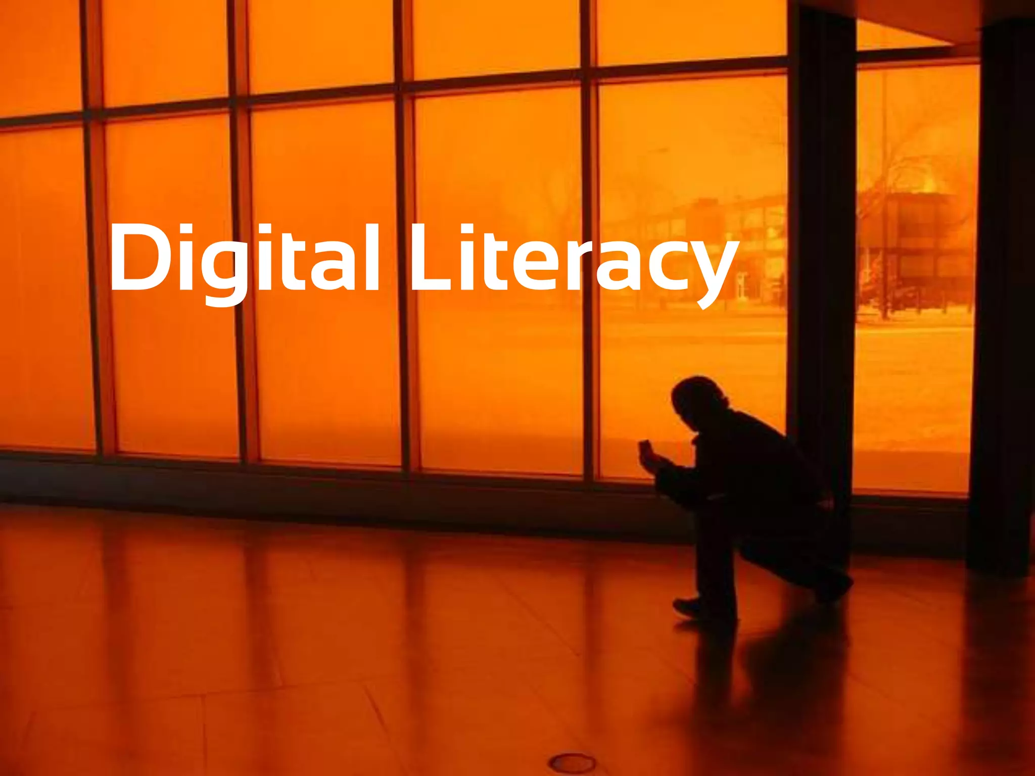 Digital Literacy
 