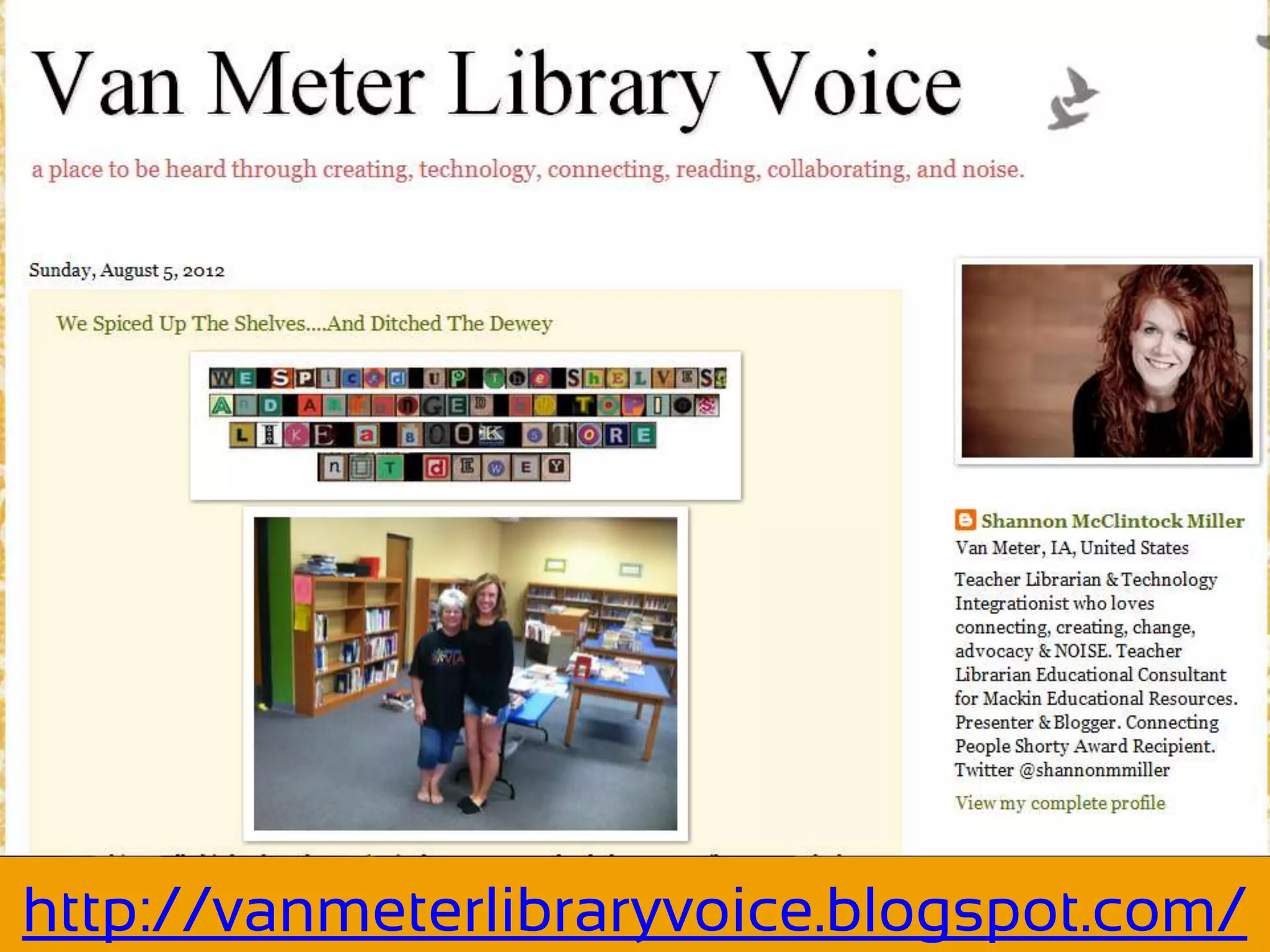 http://vanmeterlibraryvoice.blogspot.com/
 