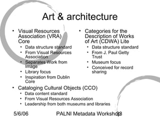 Library Metadata Image Jenn Applying Digital Library Metadata Standards | PPT