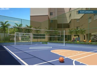 Quadra poliesportiva
 