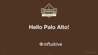 Hello Palo Alto!
1
 