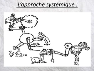 L’approche systémique :
 
