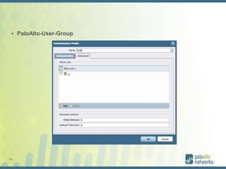 18
 PaloAlto-User-Group
 