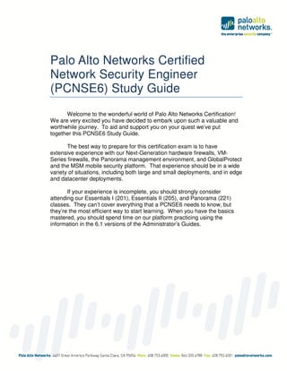 PCNSE Testengine