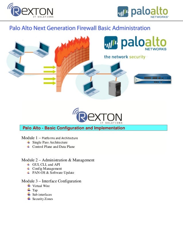 Paloalto Training Institute in Noida Rexton It Solution