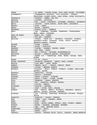 Palo dictionary | PDF