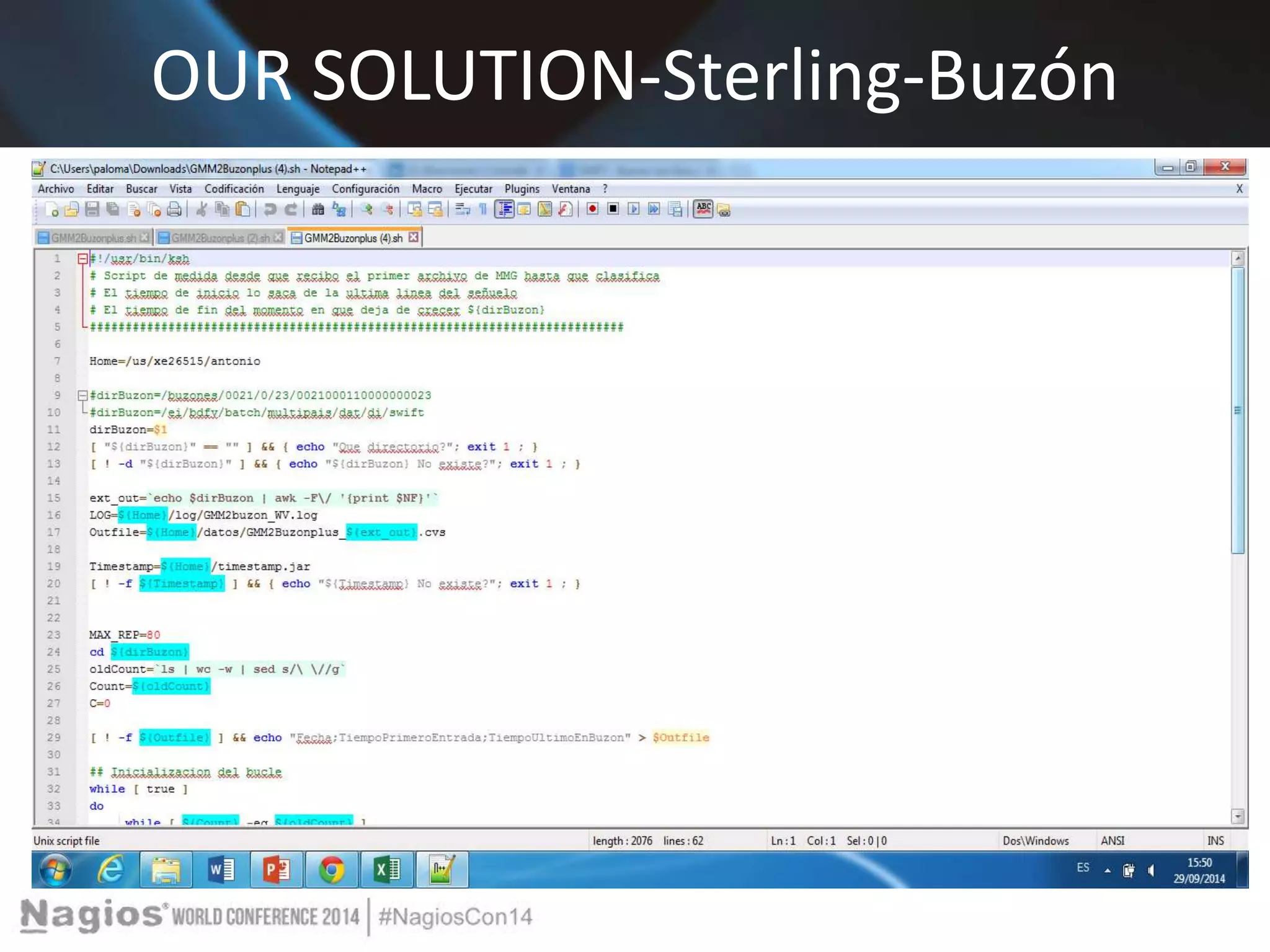 OUR SOLUTION-Sterling-Buzón 
 