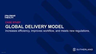 CASE STUDY
Case-1027
GLOBAL DELIVERY MODEL
increases efficiency, improves workflow, and meets new regulations.
 