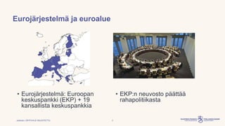 Vanhempi neuvonantaja Maritta Paloviita: Taloustutkijalle luulo ei ole tiedon väärti