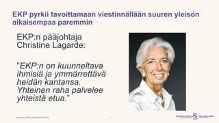 Vanhempi neuvonantaja Maritta Paloviita: Taloustutkijalle luulo ei ole tiedon väärti