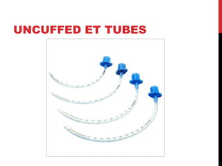 UNCUFFED ET TUBES
 
