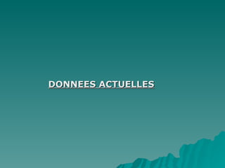 DONNEES ACTUELLES 