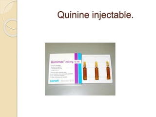 Quinine injectable. 
 