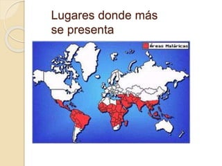 Lugares donde más 
se presenta 

