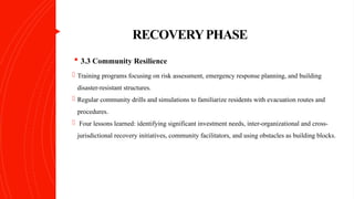 Palu Earthquake and Tsunami Disaster Response and Recovery | PPTX