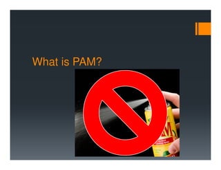 What is PAM?
 