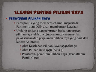 Pam demokrasidanplihanraya | PDF