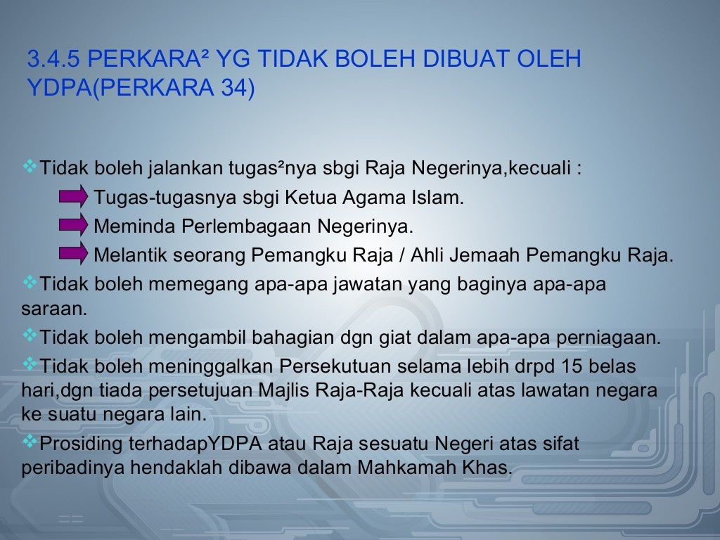 Pengajian Am Sistem dan Struktur Pemerintahan
