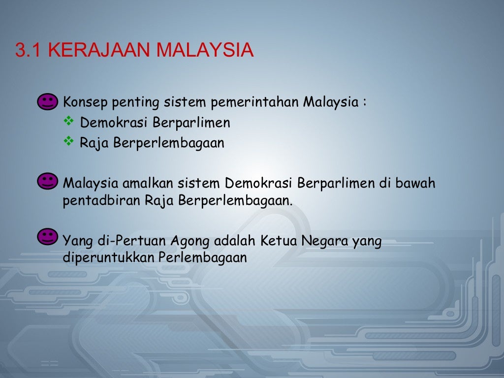 Pengajian Am Sistem dan Struktur Pemerintahan