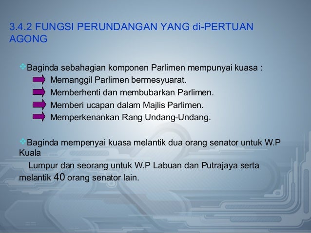 Fungsi Yang Dipertuan Agong - englshbda