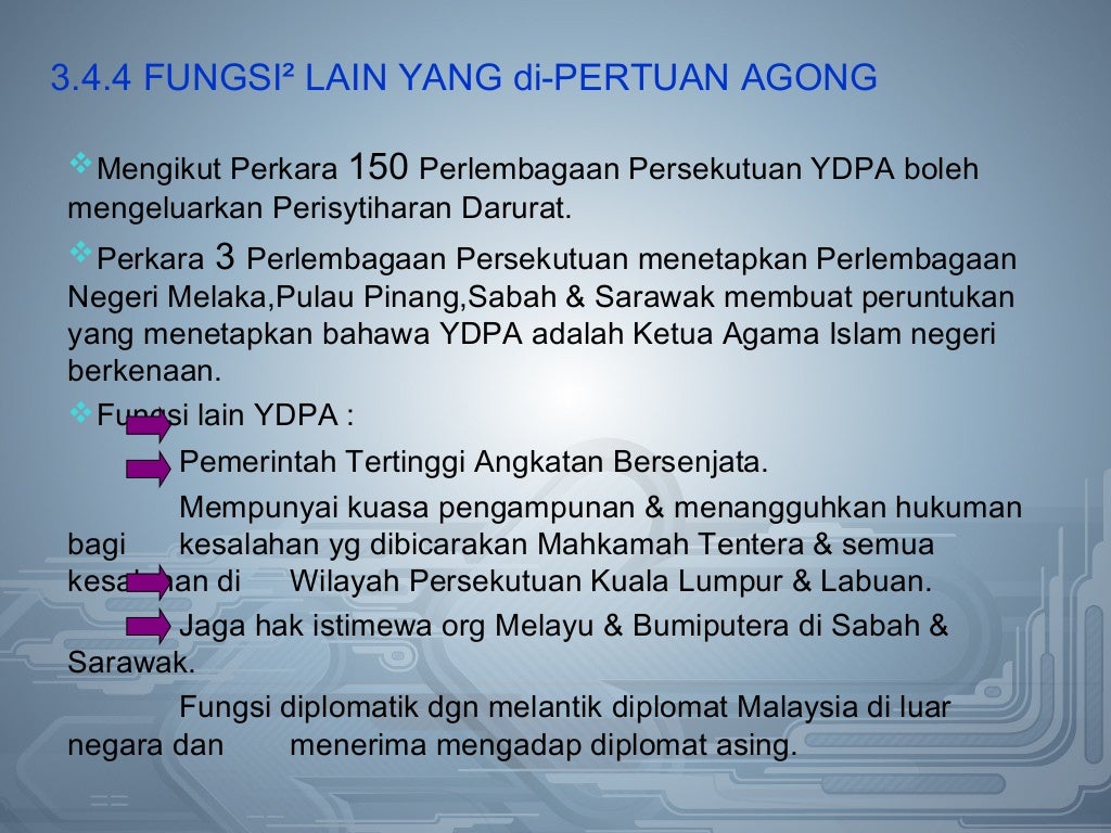 Pengajian Am Sistem dan Struktur Pemerintahan