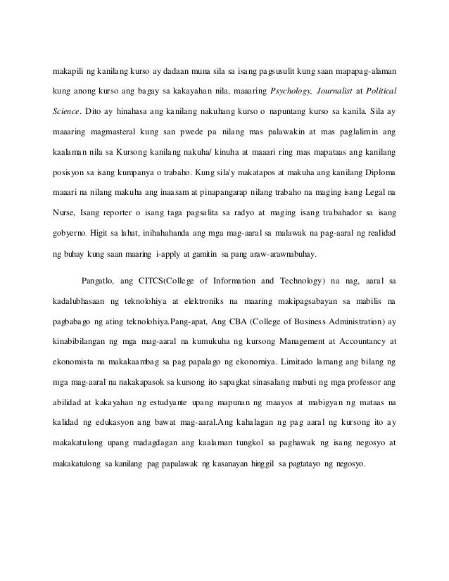 halimbawa ng konseptong papel