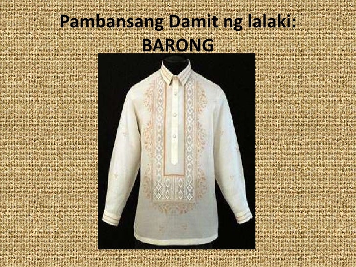 Image result for pambansang kasuotan ng pilipinas barong at saya