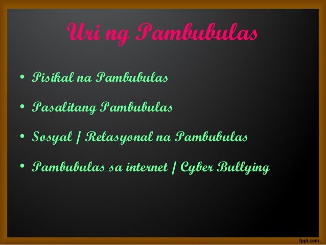 Featured image of post Epekto Ng Pambubulas Sa Mga Estudyante Read this essay on lagay ng mga estudyante
