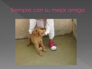 Siempre con su mejor amiga