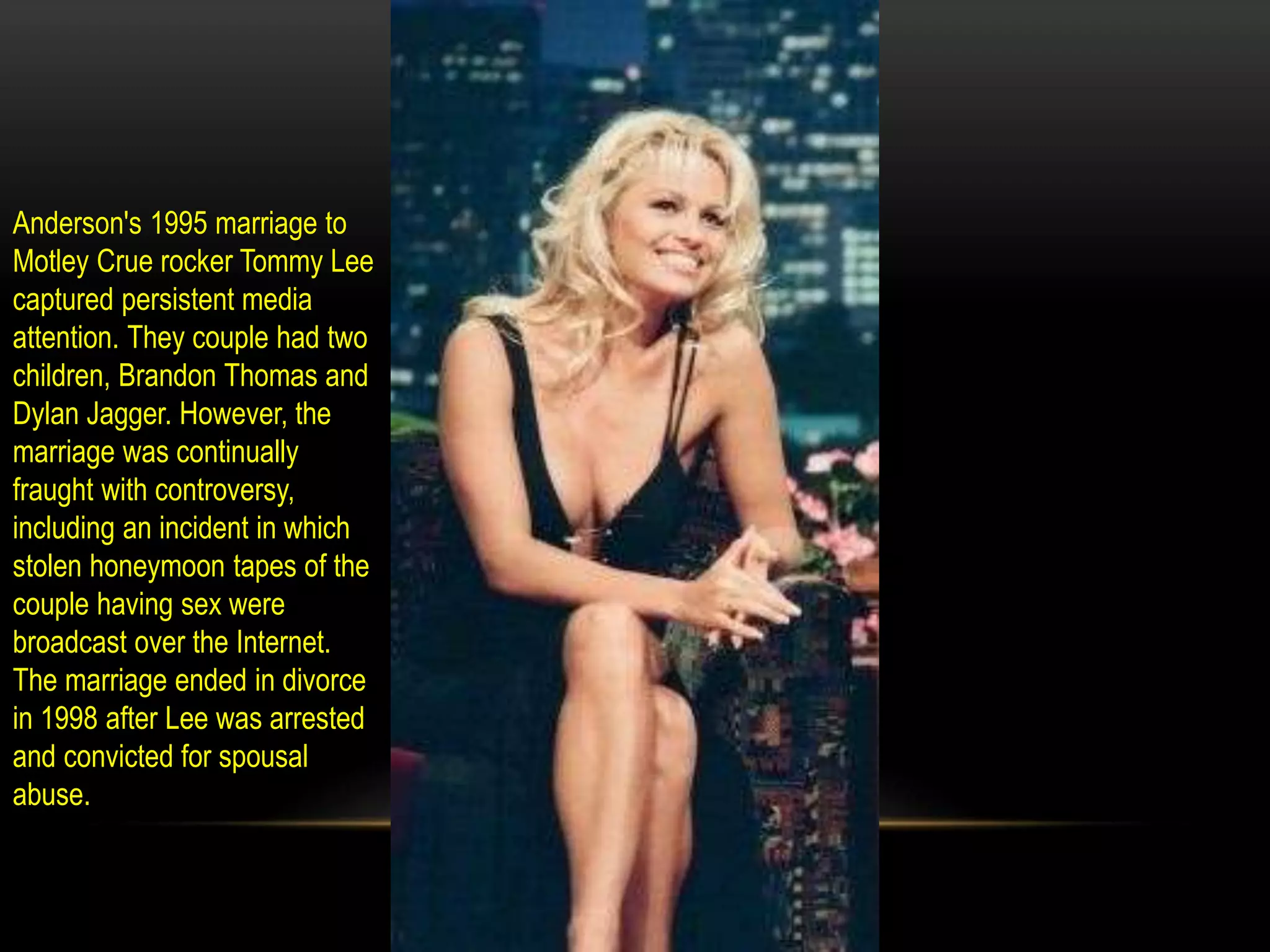 Pamela Anderson visual data 7