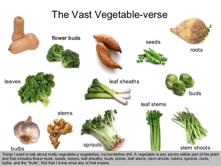 the vast vegetable verse