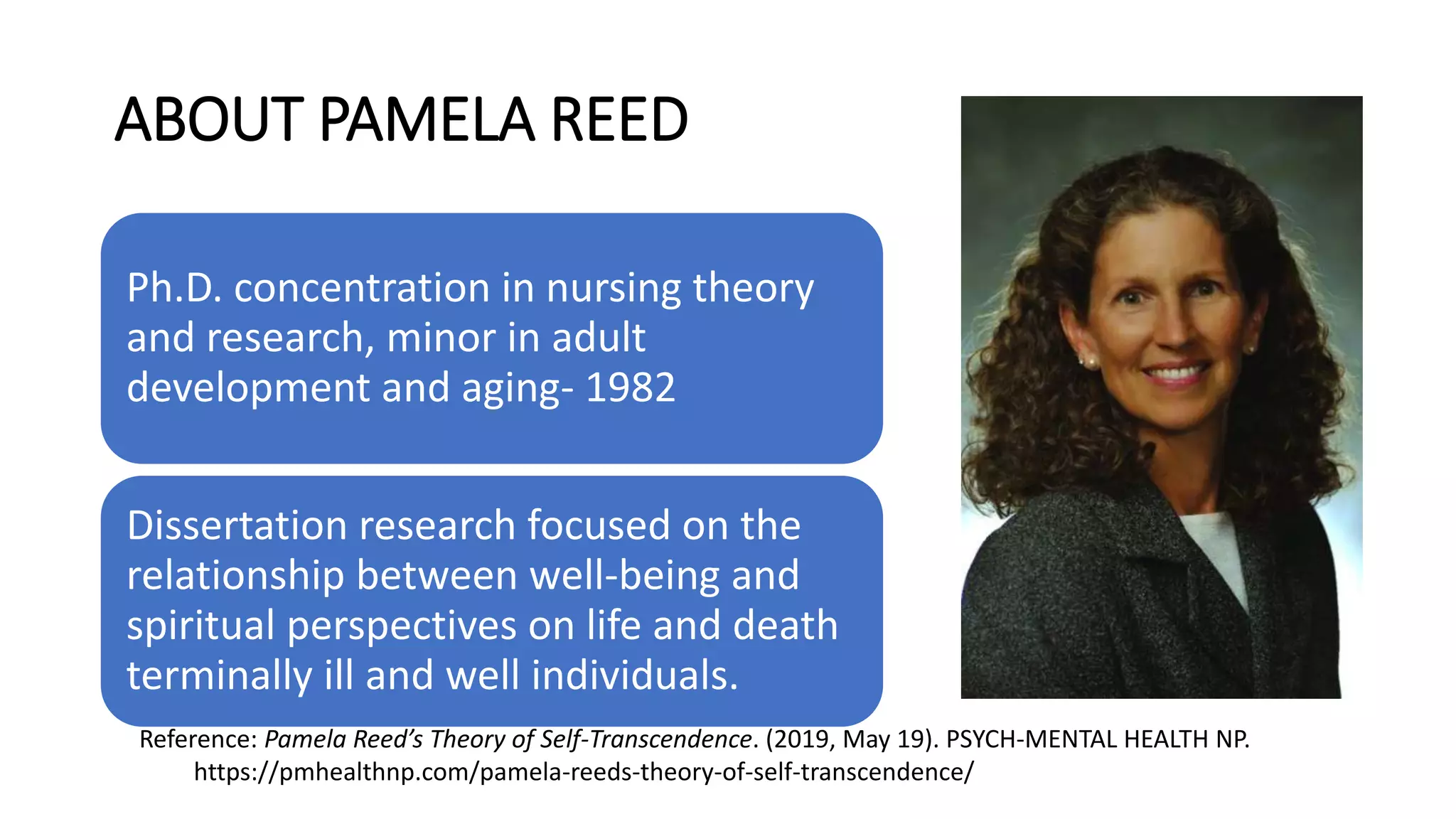 PAMELA G. REED | PPTX