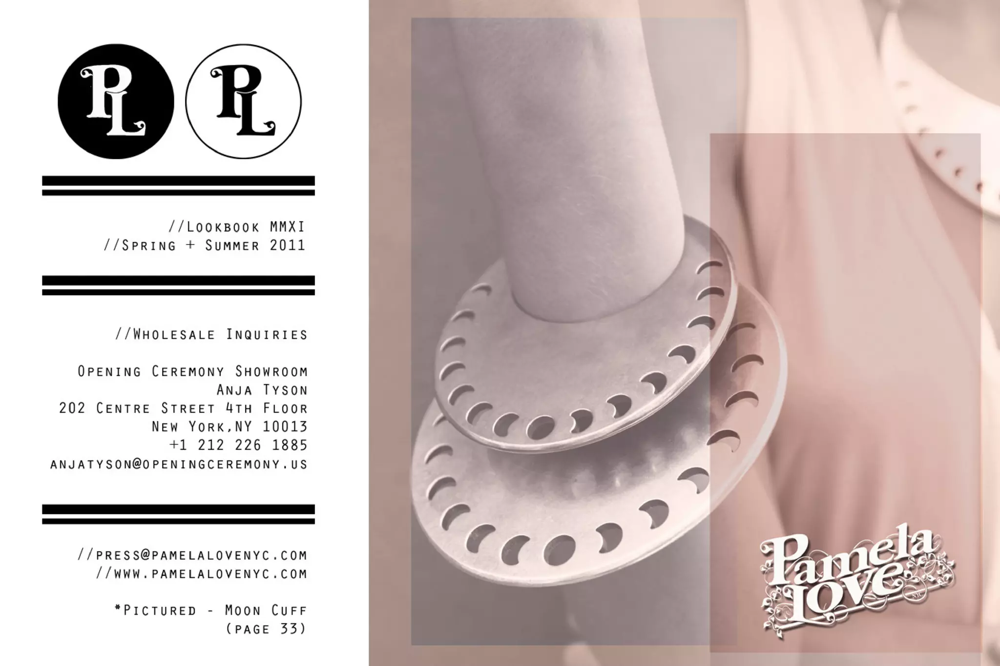 Pamela Love - Look Book 2011