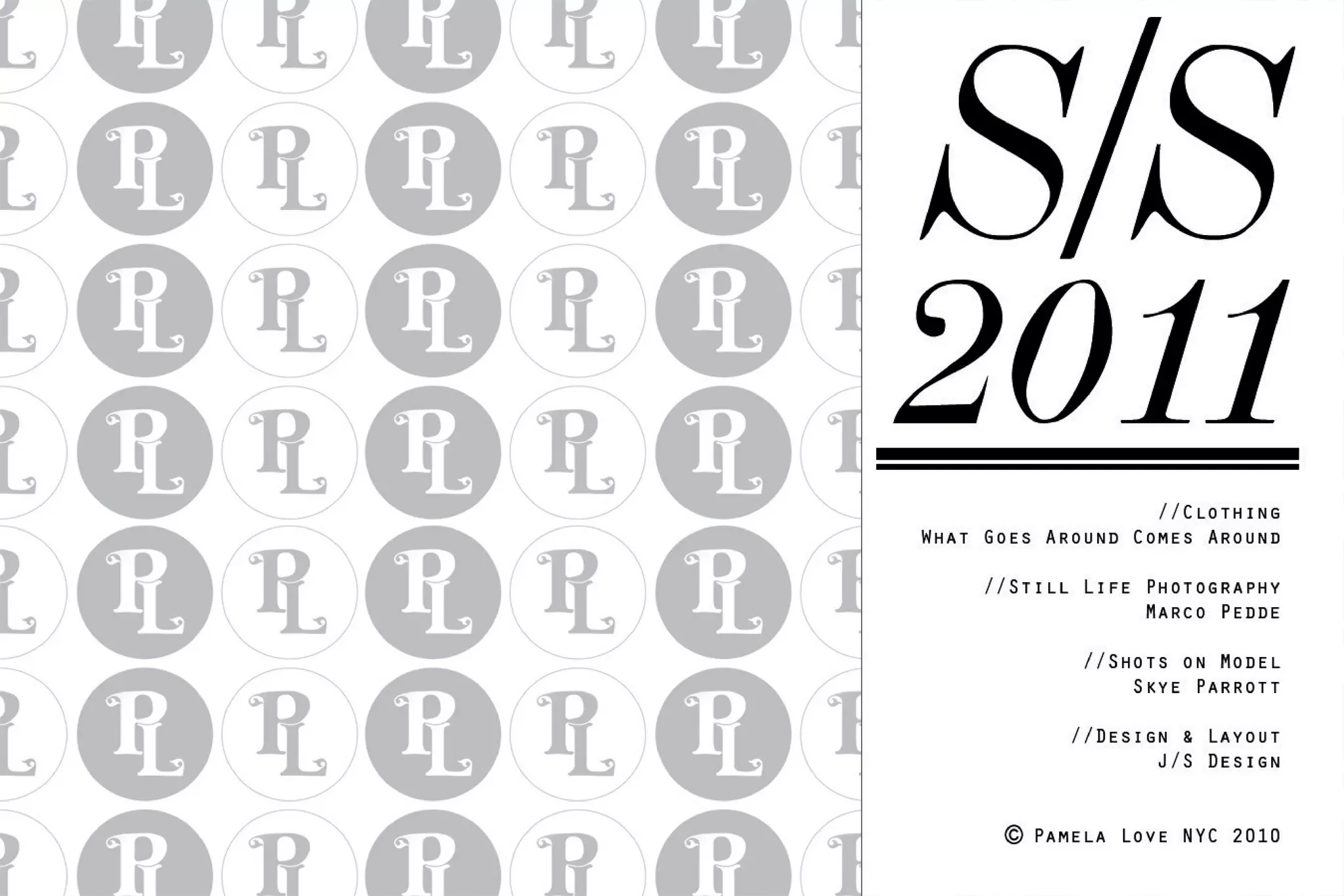 Pamela Love - Look Book 2011