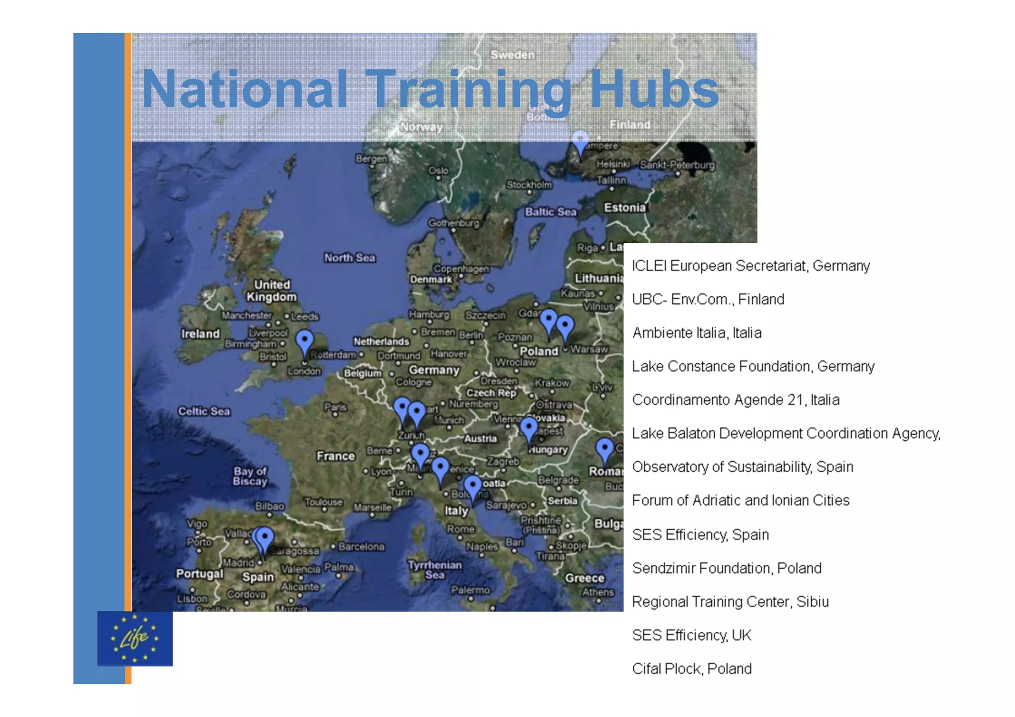National Training Hubs
 