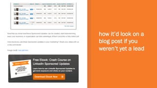 include anchor textbased CTAs within
blog copy for top-ofthe-funnel offers

 