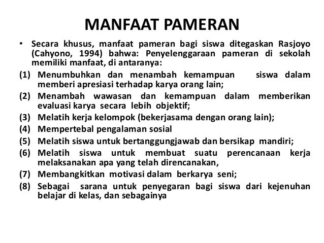 Pameran Karya Seni Rupa