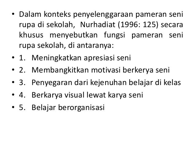 Pameran Karya Seni Rupa