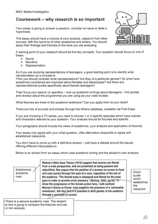 MS3: Coursework booklet