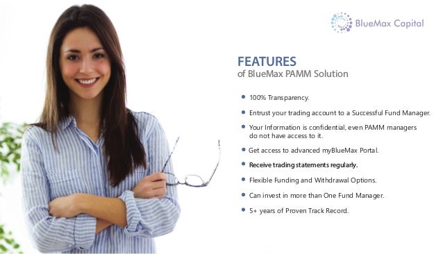 Pamm Forex Fund Management Solution Bluemax Capital - 
