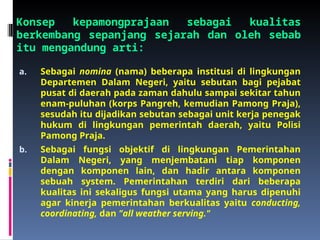 Kepamongprajaan dan Pengertian Pamong Praja.ppt