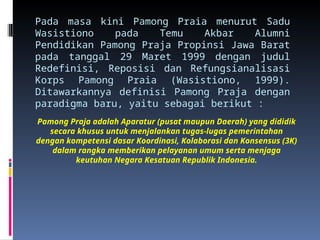 Kepamongprajaan dan Pengertian Pamong Praja.ppt