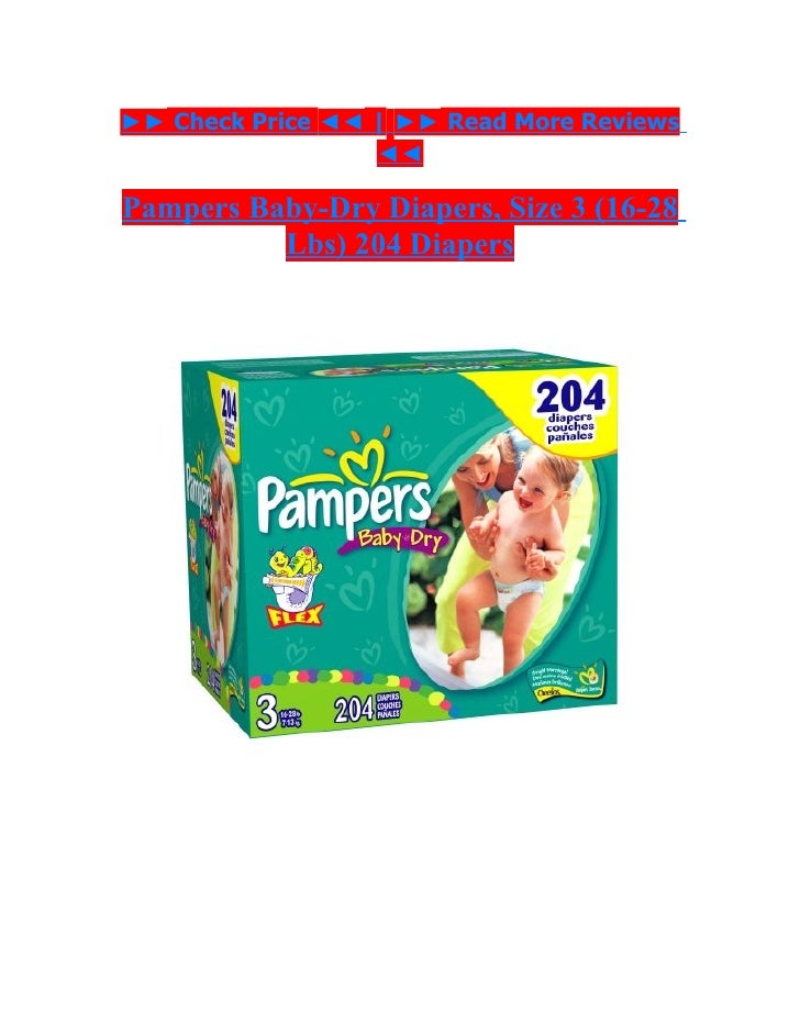 pampers 3 204