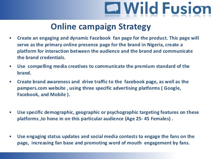 pampers target market