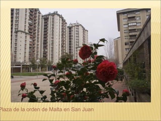 Plaza de la orden de Malta en San Juan
 
